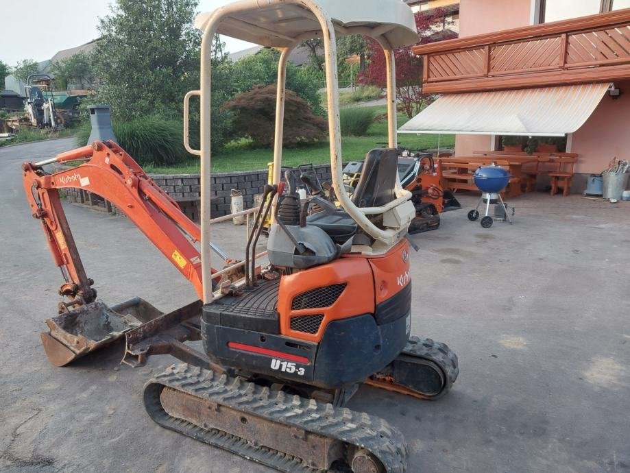 JKX3.jpg Mini pelle Kubota U15-3, 2005 - 1,6T - Imagen 1